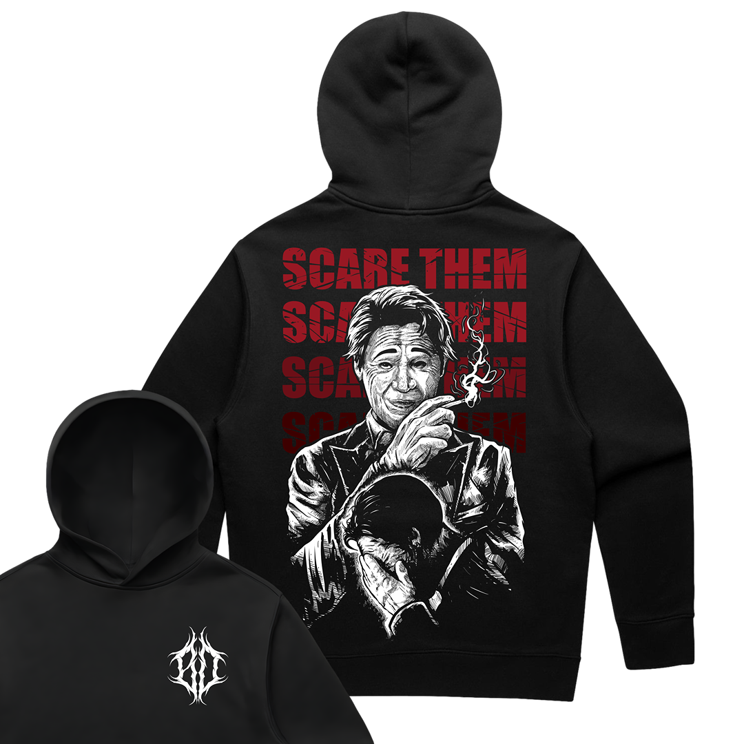 'SCARE THEM' RELAX FIT HOODIE