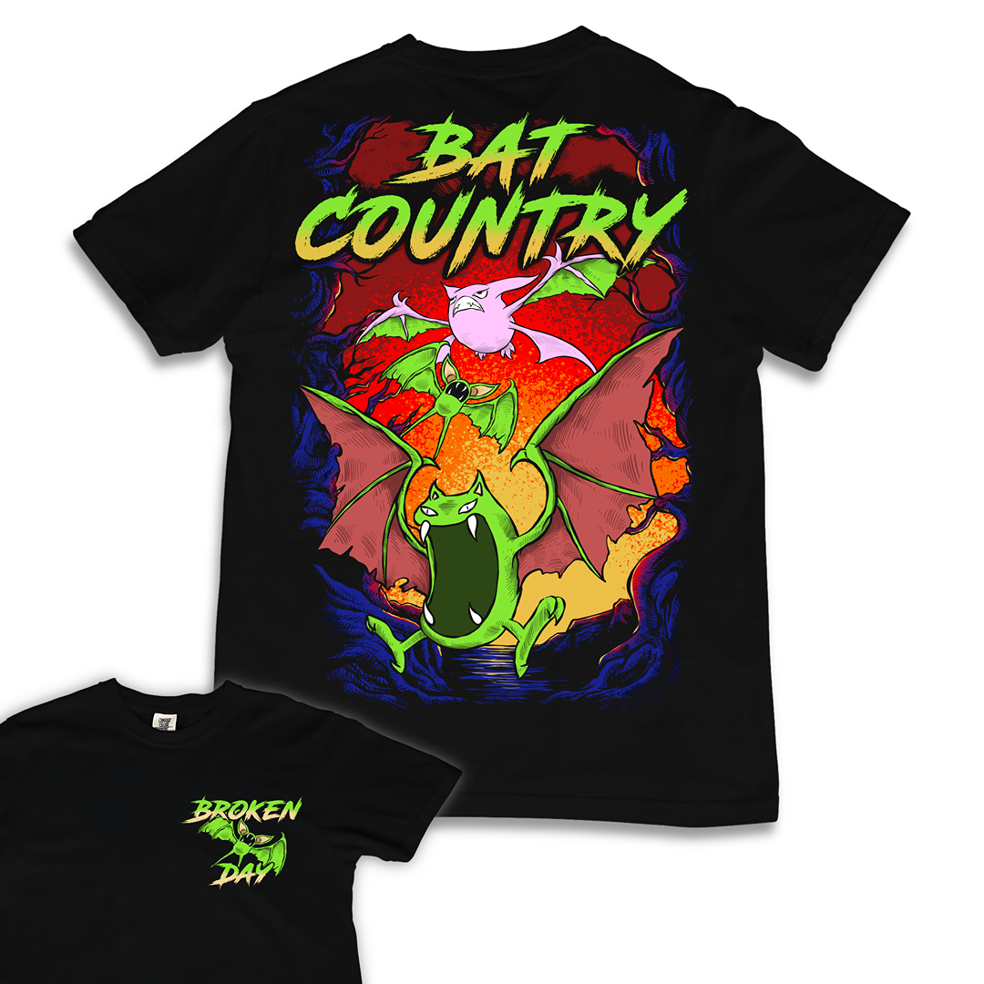 'Bat Country' Premium Tee - Pokemon x A7X