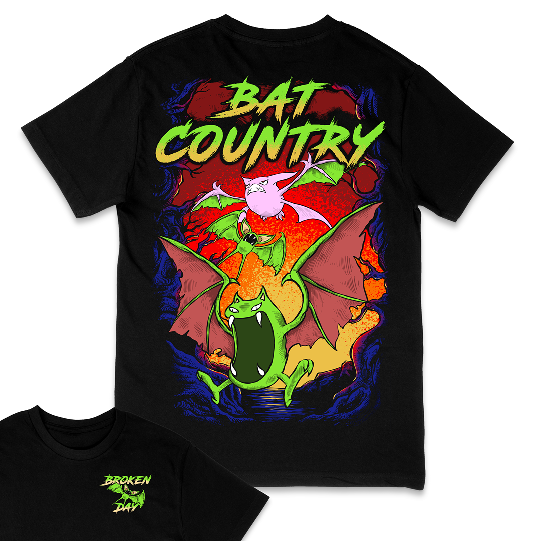 BAT COUNTRY' TEE - POKEMON X A7X – Broken Day Clothing