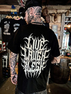 'LIVE.LAUGH.BLEGH' TEE