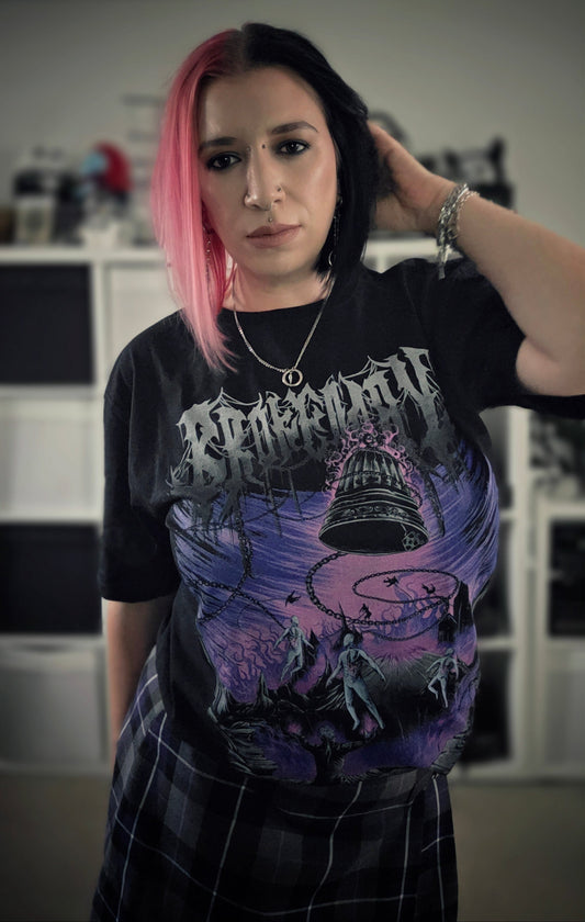 'FOR WHOM THE HELL TOLLS' METALLICA X HELLRAISER TEE