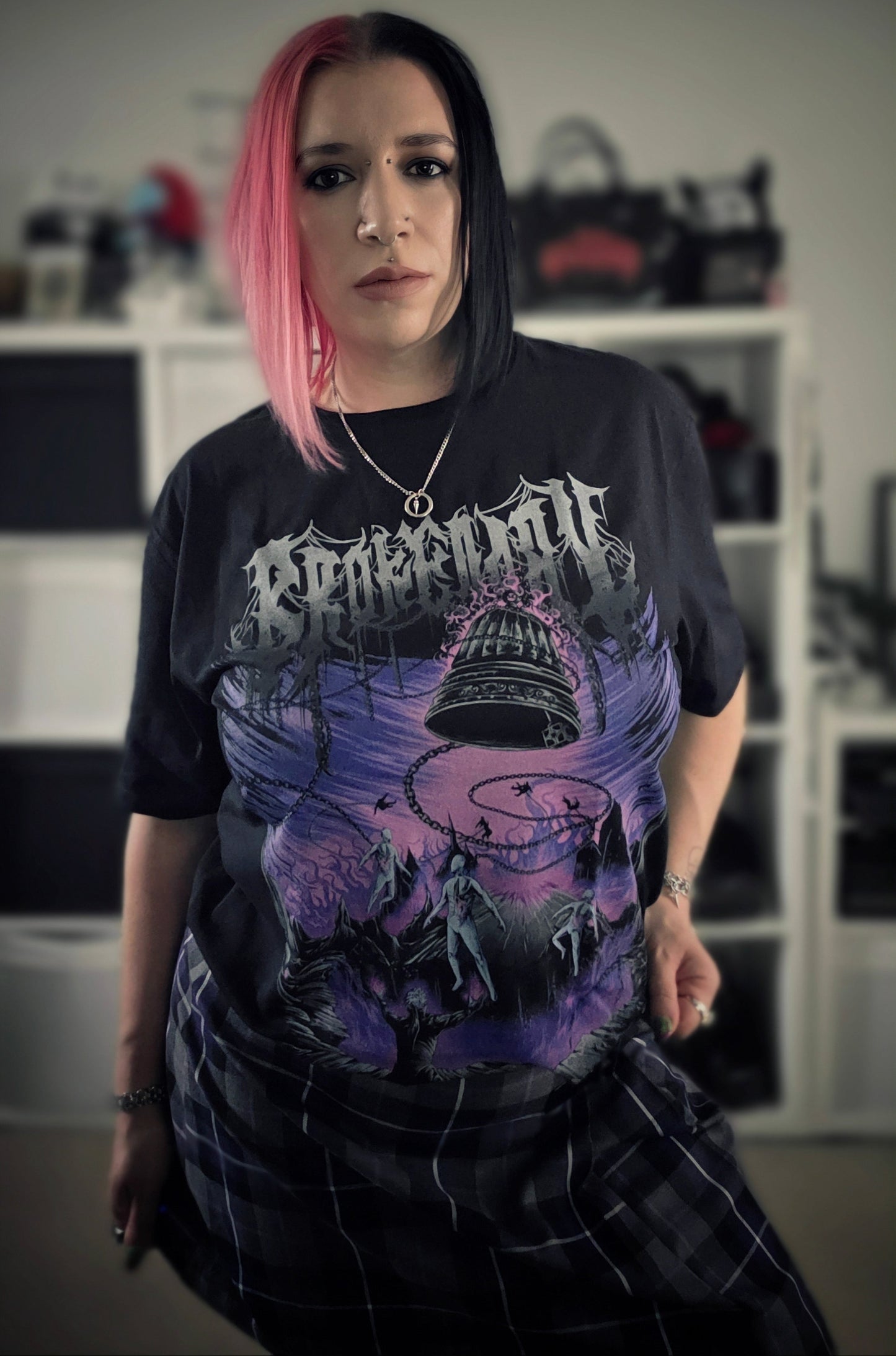 'FOR WHOM THE HELL TOLLS' METALLICA X HELLRAISER TEE