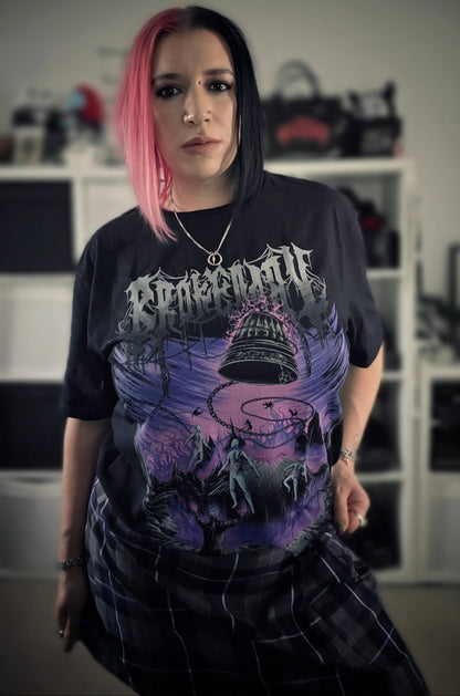 'FOR WHOM THE HELL TOLLS' METALLICA X HELLRAISER TEE