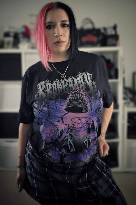 'FOR WHOM THE HELL TOLLS' METALLICA X HELLRAISER TEE