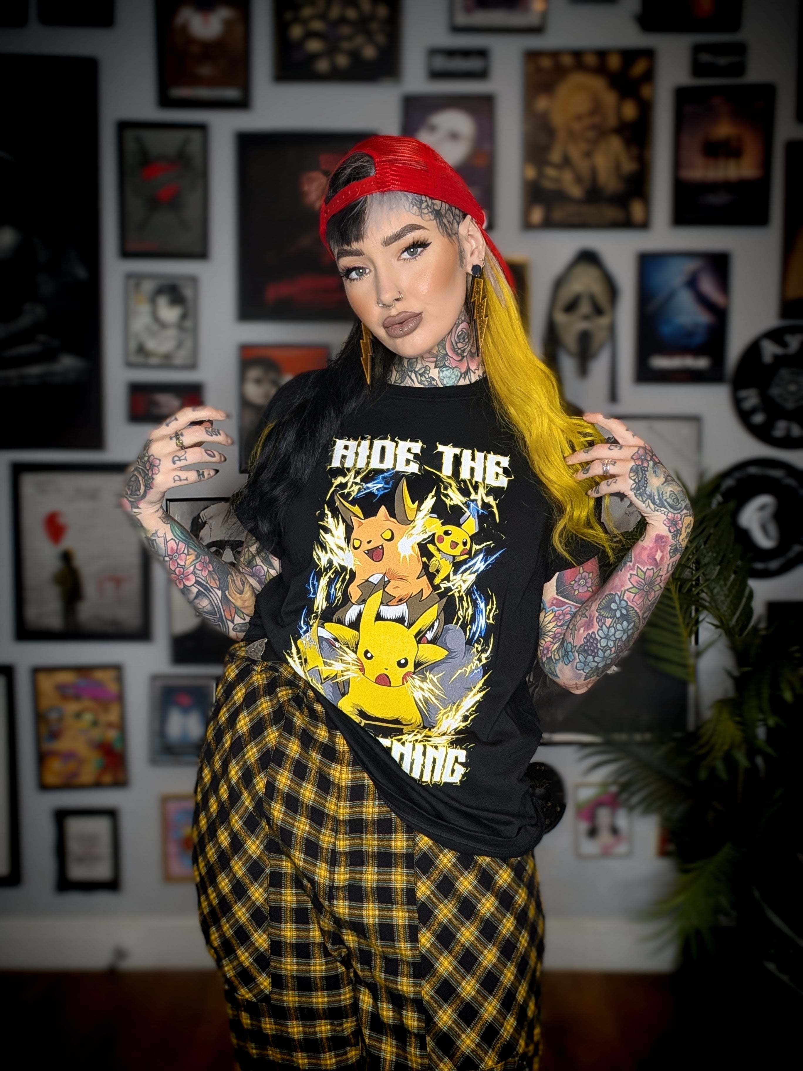 'RIDE THE LIGHTNING' - METALLICA X POKEMON TEE