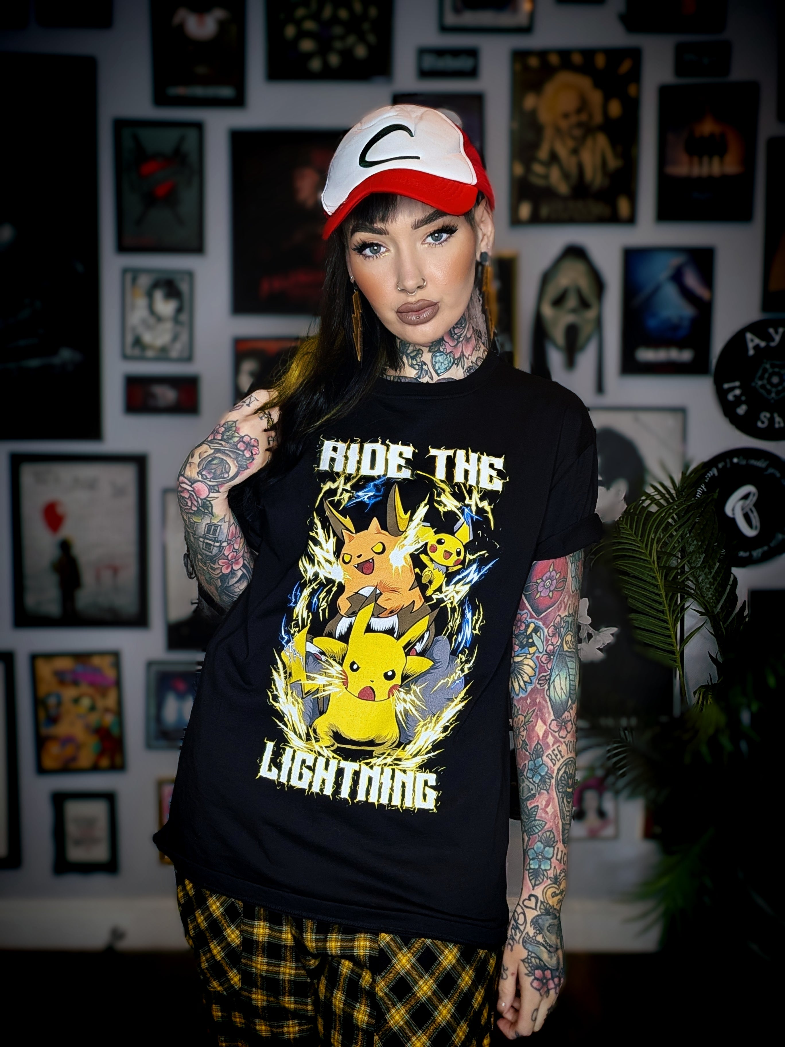 'RIDE THE LIGHTNING' - METALLICA X POKEMON TEE