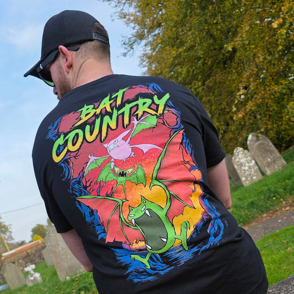 'BAT COUNTRY' TEE - POKEMON X A7X