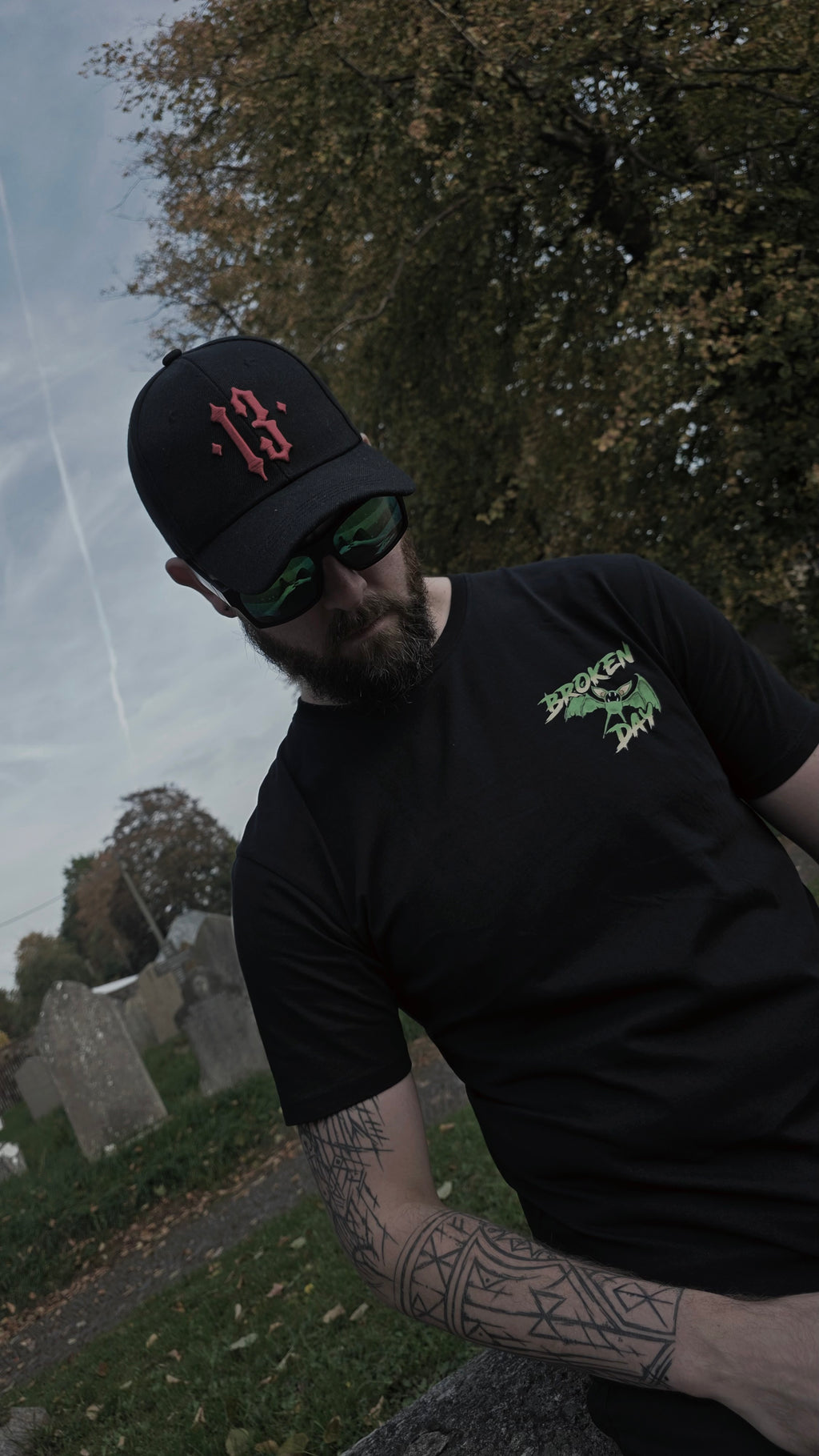 'BAT COUNTRY' TEE - POKEMON X A7X