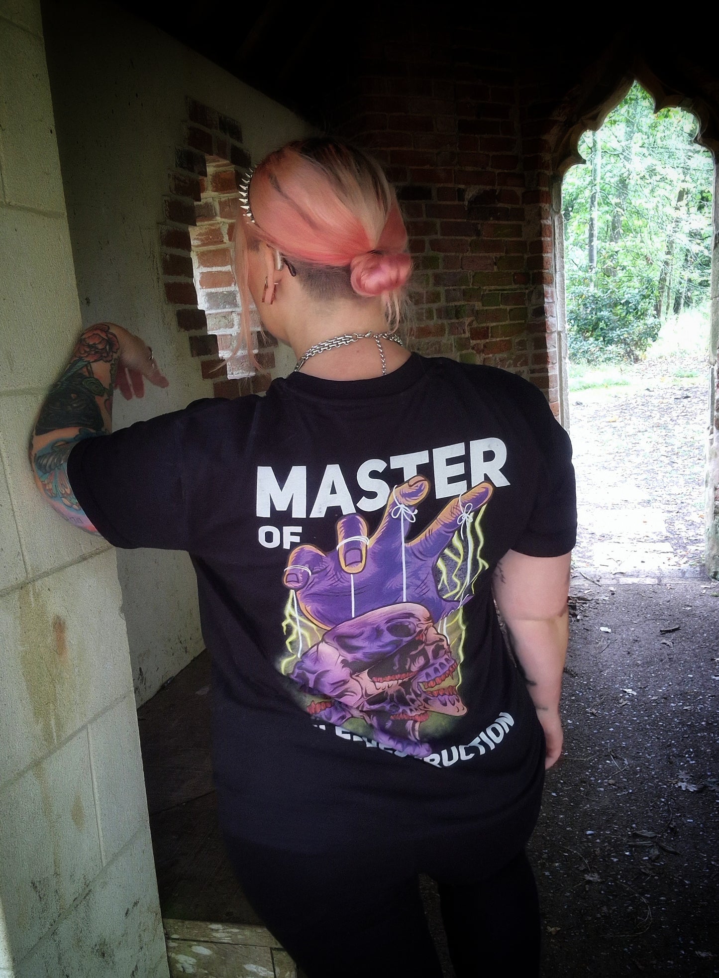 Metallica Inspired Premium Tee - 'Master of Self-Destruction'