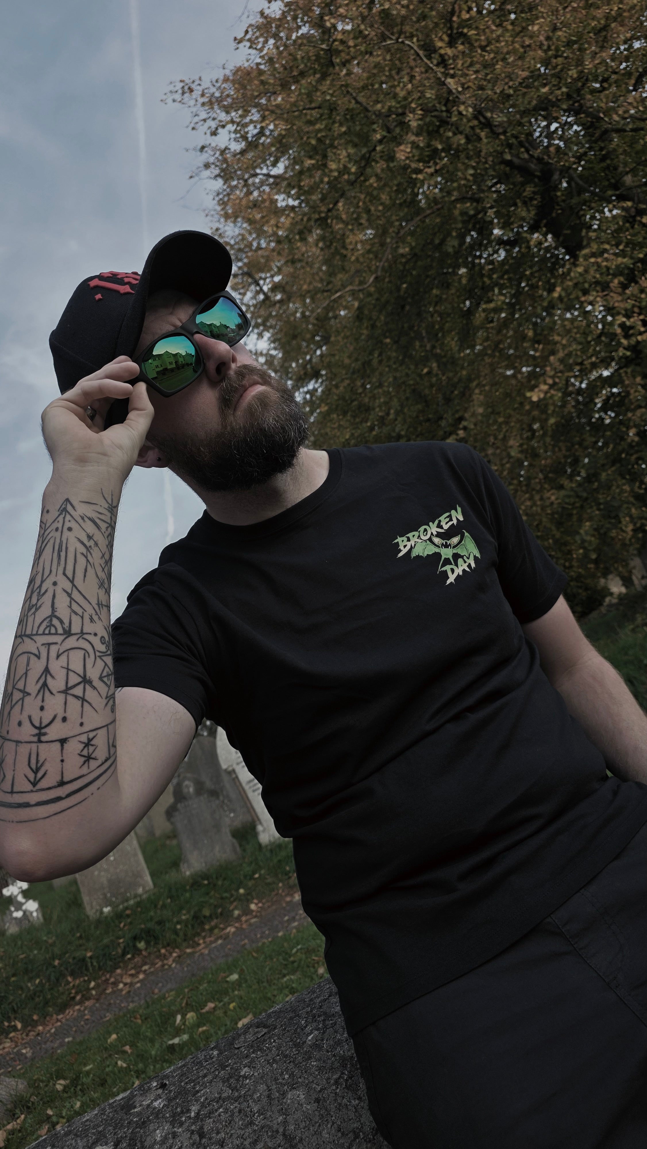 'BAT COUNTRY' TEE - POKEMON X A7X