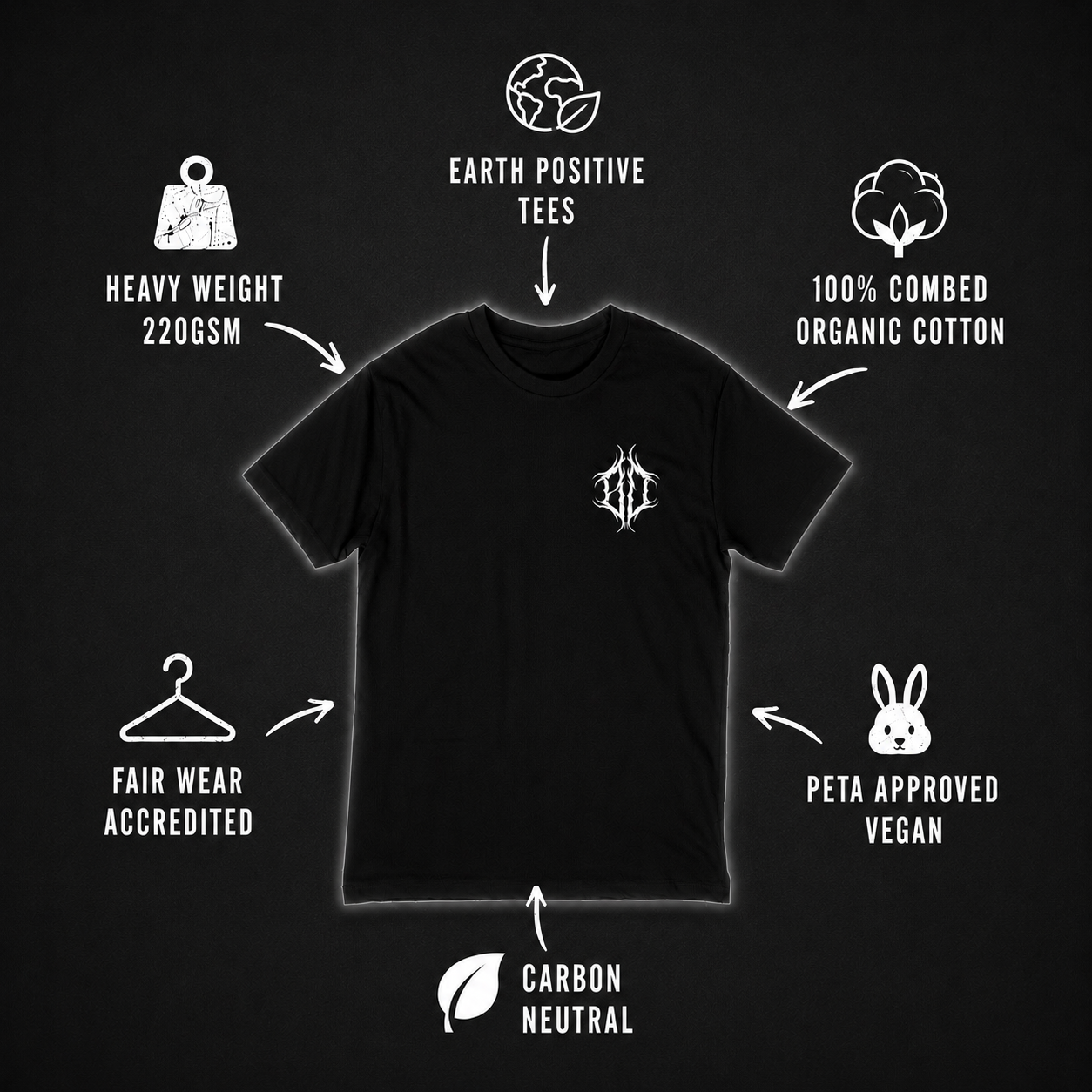 'HEART SAYS PIT, KNEES SAY SIT' TEE