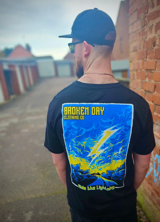 Metallica Inspired Premium Tee - ‘Ride The Lightning'