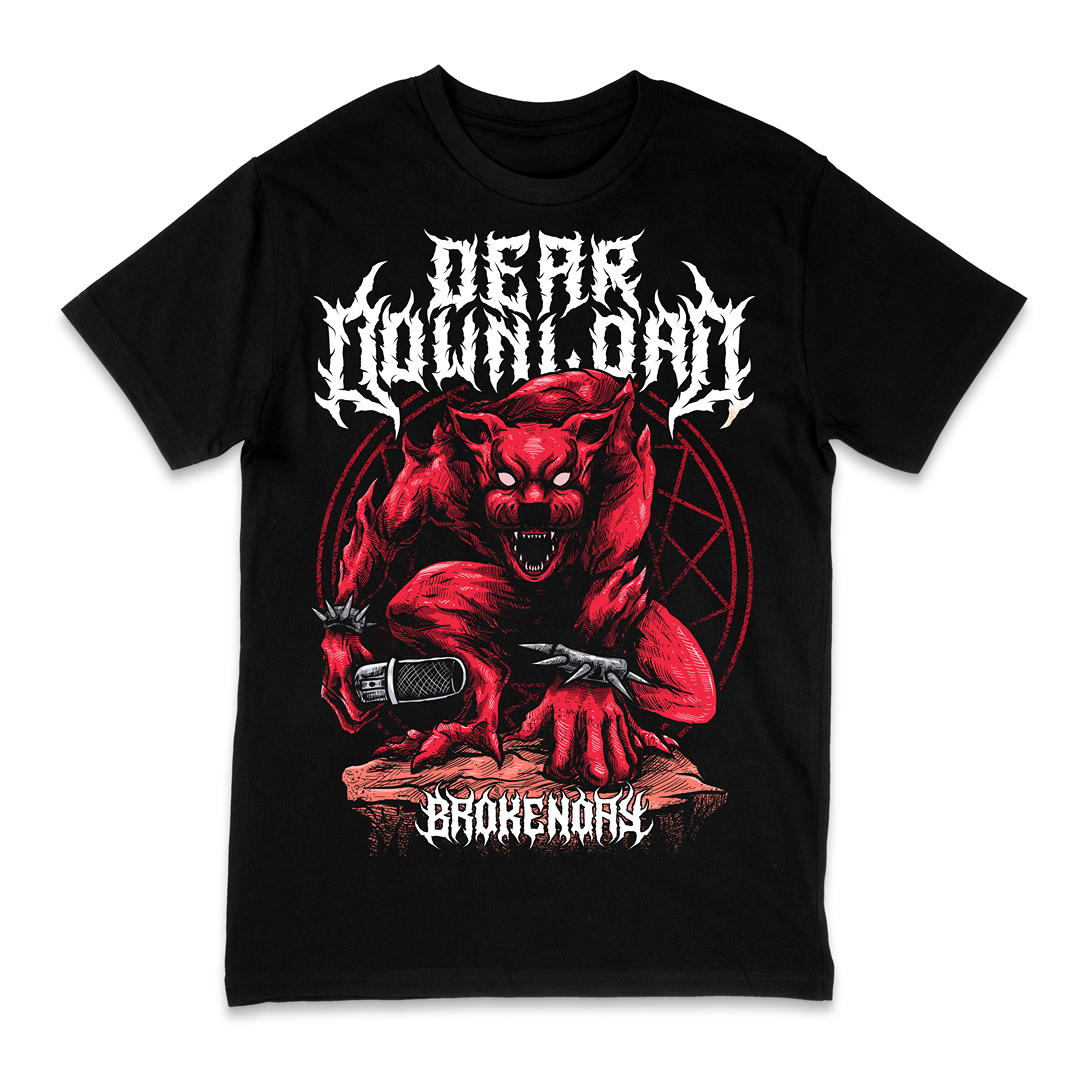 2026 DEAR DOWNLOAD X BROKEN DAY COLLAB TEE