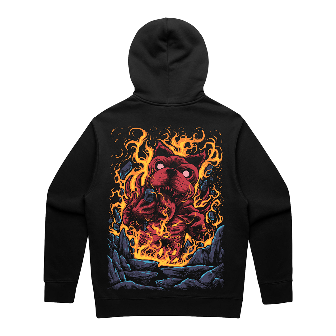 DEAR DOWNLOAD X BROKEN DAY HEAVY RELAXED HOODIE