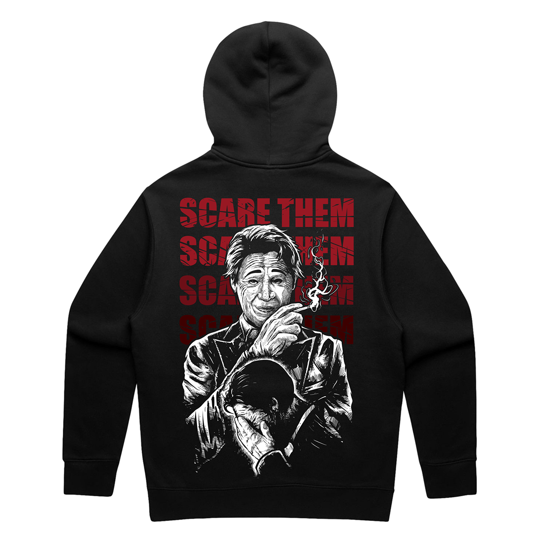 'SCARE THEM' RELAX FIT HOODIE