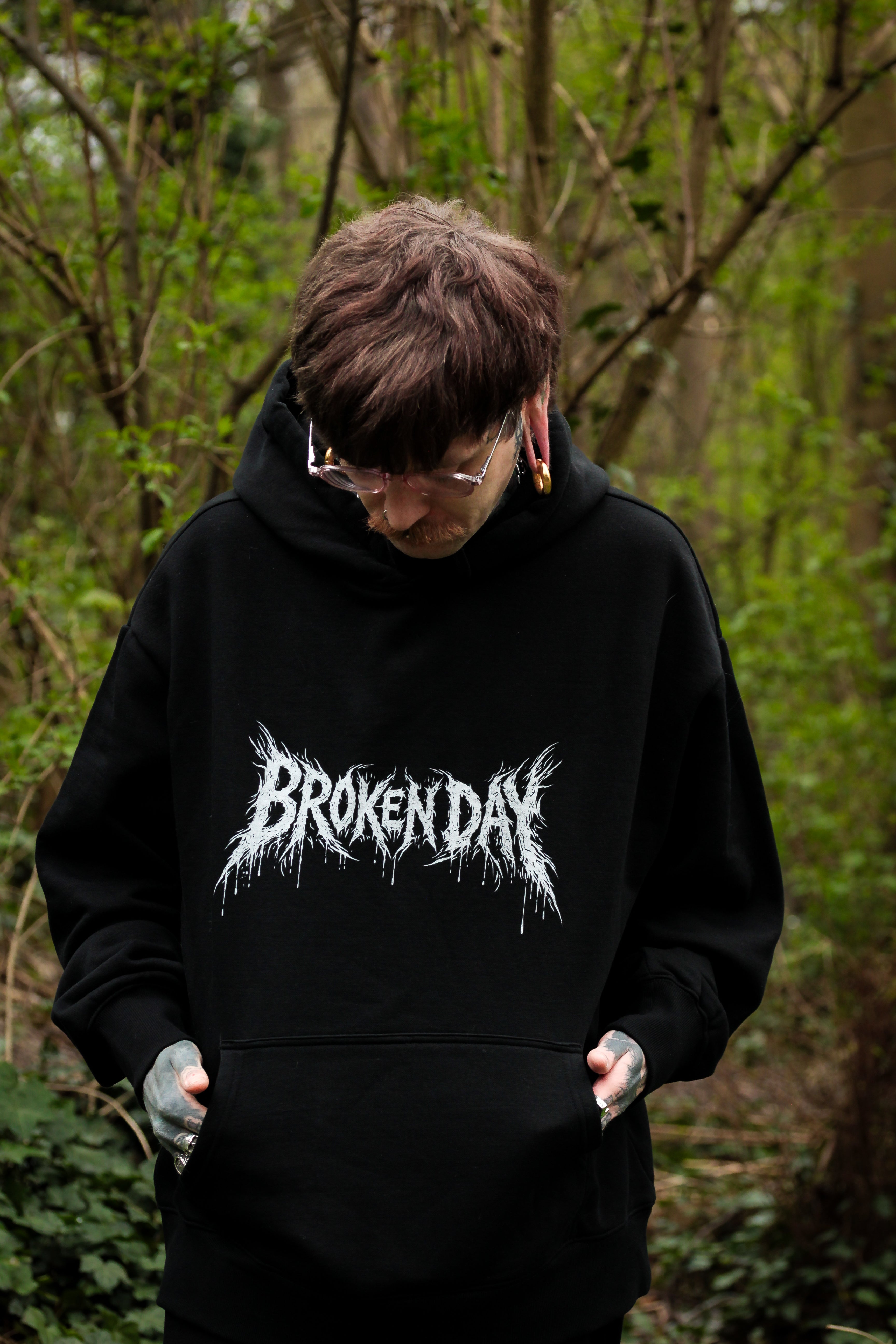 'HELLHOUND' RELAXED HOODIE