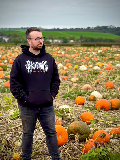'BROKEN DAY LOGO' RELAX FIT HOODIE