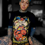 'THROUGH THE FIRE AND FLAMES' - DRAGONFORCE X POKEMON TEE