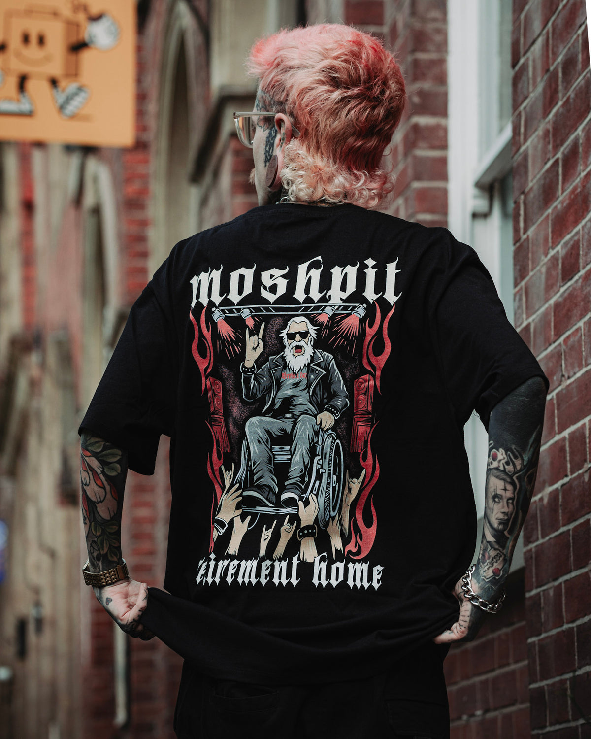 'MOSHPIT RETIREMENT HOME' TEE