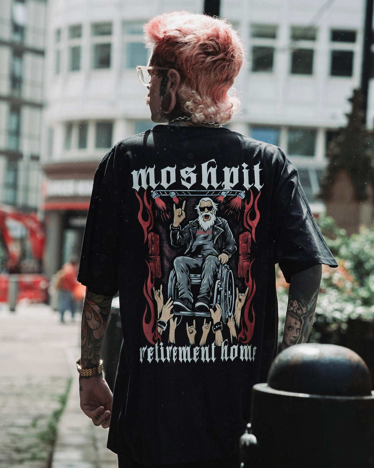'MOSHPIT RETIREMENT HOME' TEE