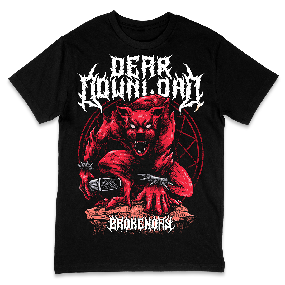 2026 DEAR DOWNLOAD X BROKEN DAY COLLAB TEE