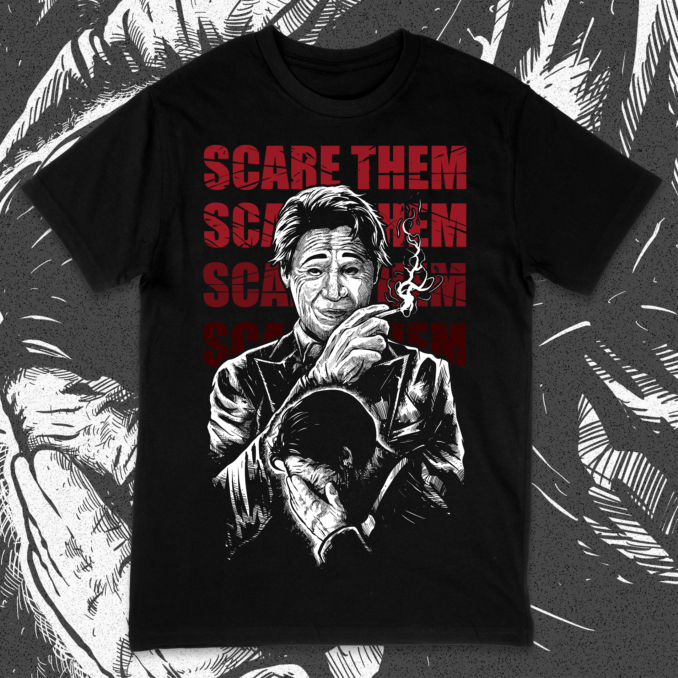 'SCARE THEM' TEE