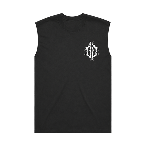 'CAFFEINE OR DEATH' HEAVY FADED TANK