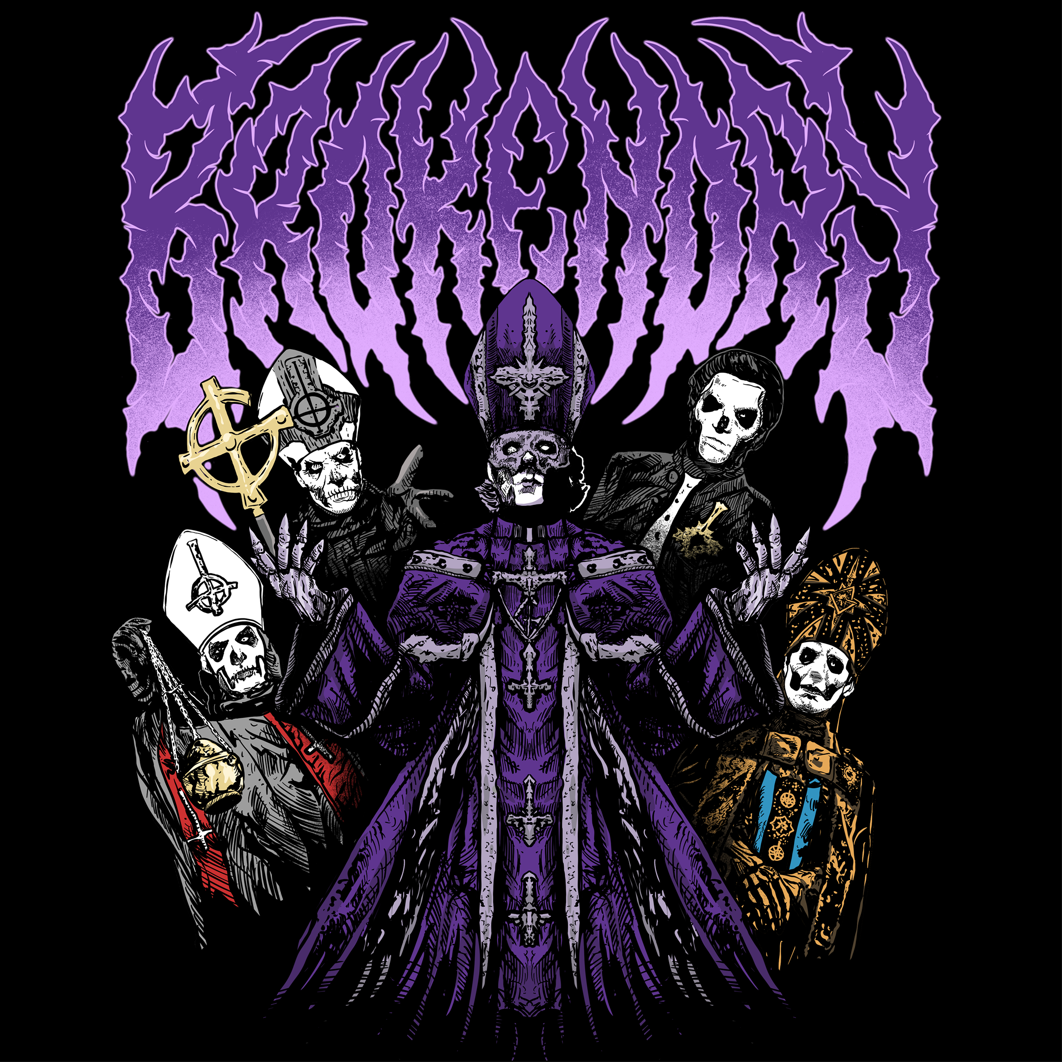 'UNHOLY COUNCIL' TEE