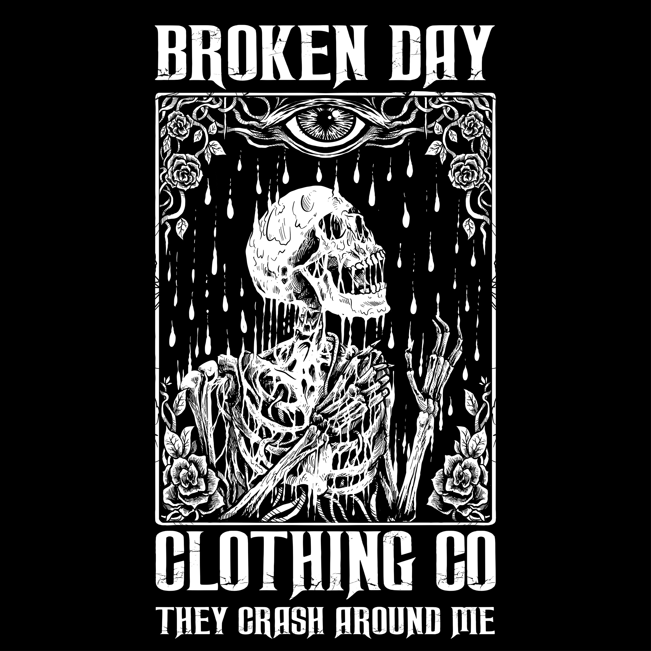 'THEY CRASH AROUND ME' BFMV INSPIRED TEE