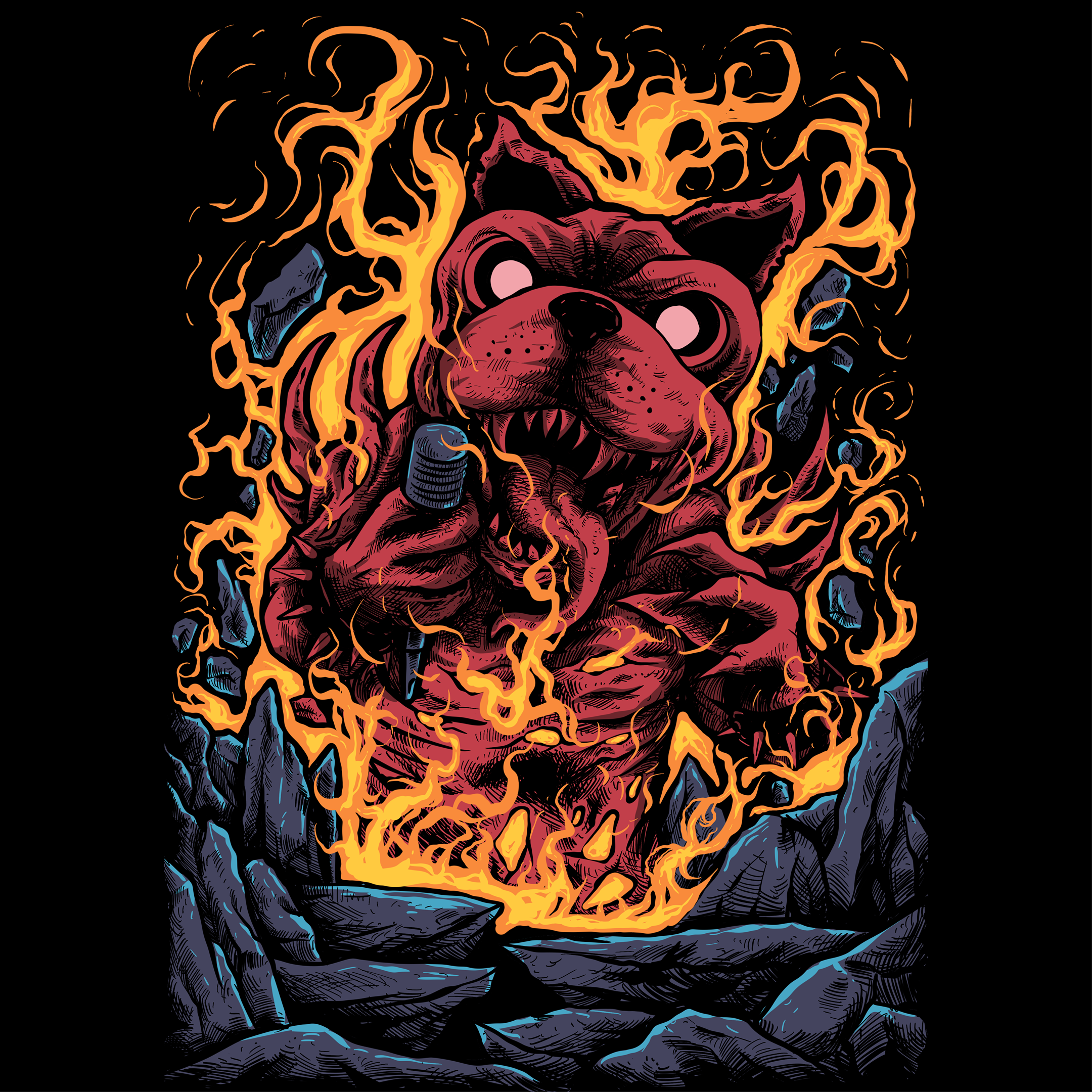 Dear Download x Broken Day RELAX FIT HOODIE