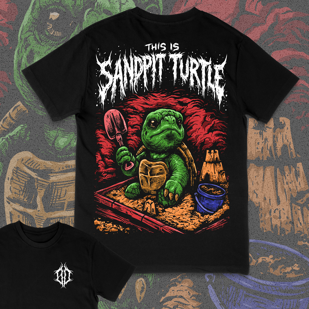 'SANDPIT TURTLE' TEE