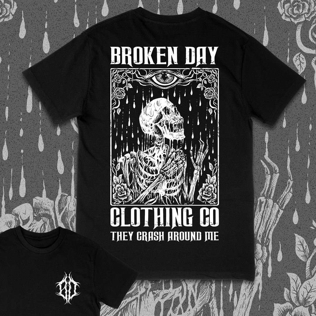 'THEY CRASH AROUND ME' BFMV INSPIRED TEE