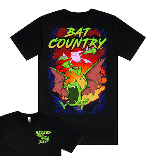 'BAT COUNTRY' TEE - POKEMON X A7X