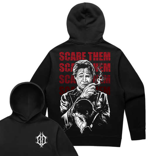 'SCARE THEM' RELAX FIT HOODIE