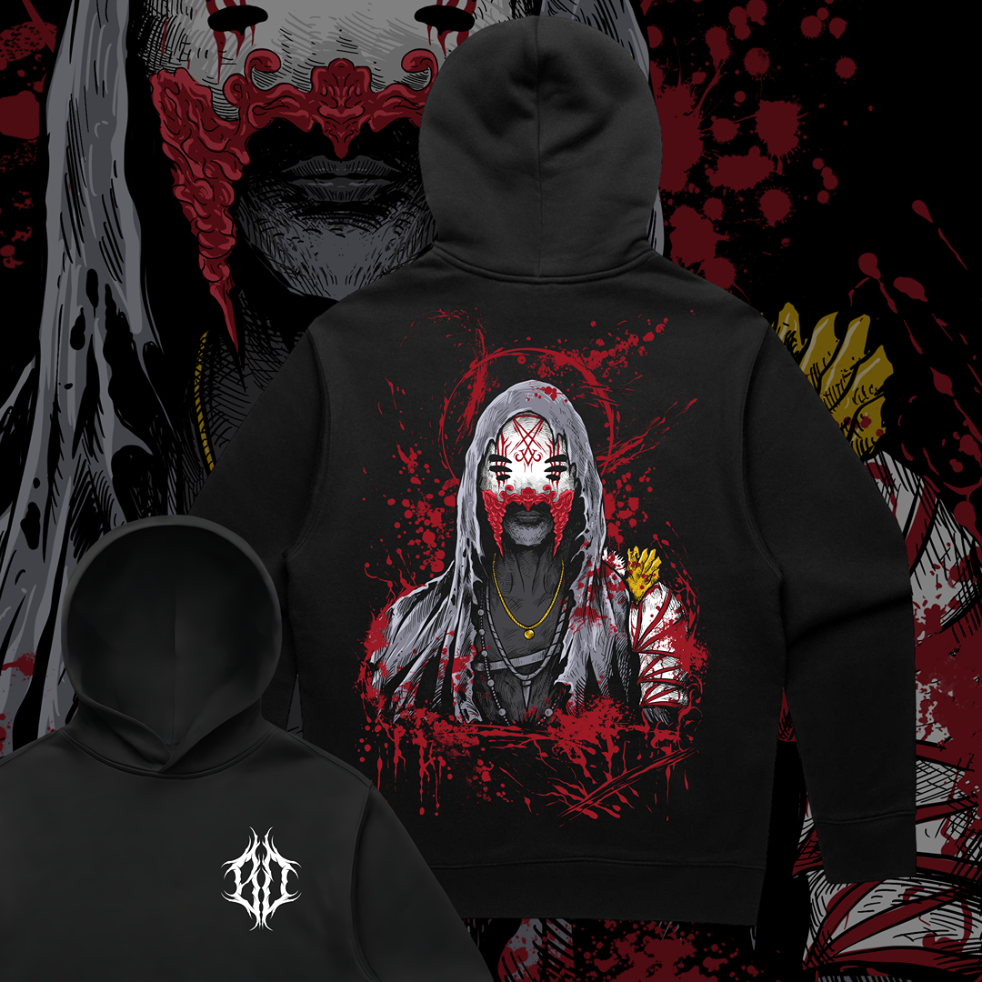 'THE OFFERING' RELAX FIT HOODIE