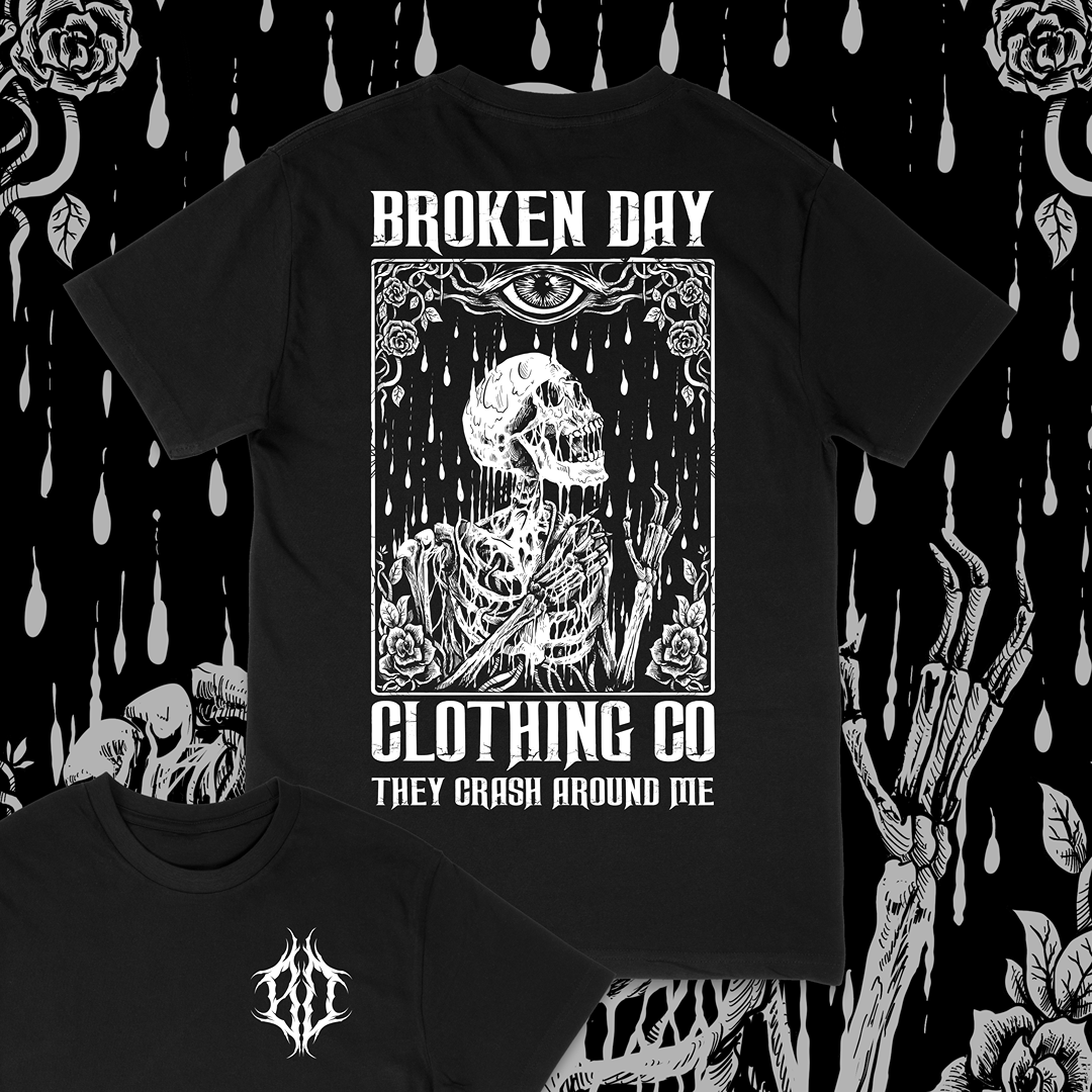 'THEY CRASH AROUND ME' BFMV INSPIRED TEE