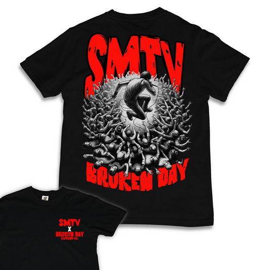 SMTV X BROKEN DAY Tee