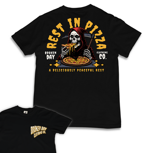 'Rest In Pizza' Premium Tee