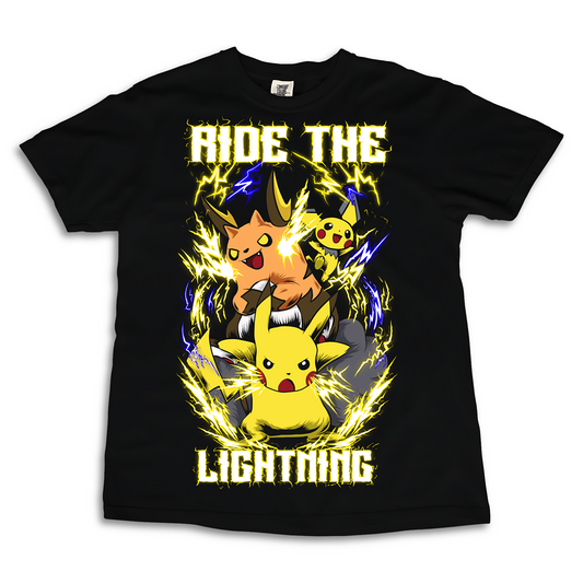 'Ride The Lightning V2' - Metallica/ Pokémon Inspired Tee