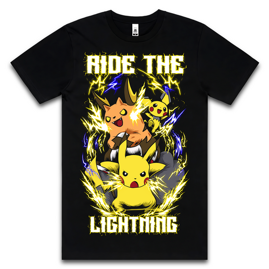 'RIDE THE LIGHTNING' - METALLICA X POKEMON TEE