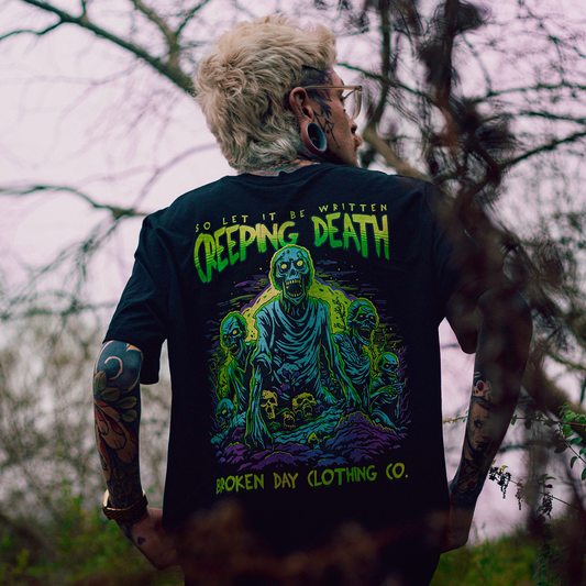 Metallica Inspired Premium Tee - 'Creeping Death'