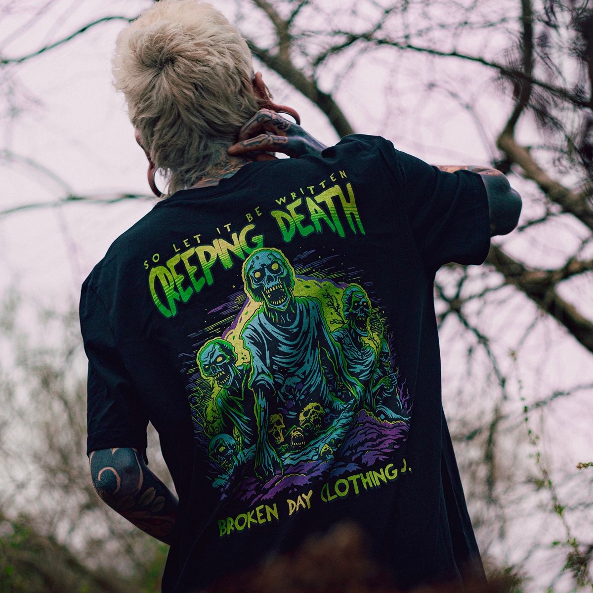 Metallica Inspired Premium Tee - 'Creeping Death'