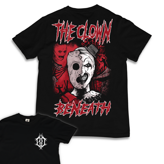 'The Clown Beneath' Premium Tee - Slipknot x Terrifier