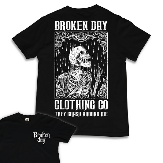 Bullet For My Valentine Inspired Premium Tee - ‘They Crash Around Me'
