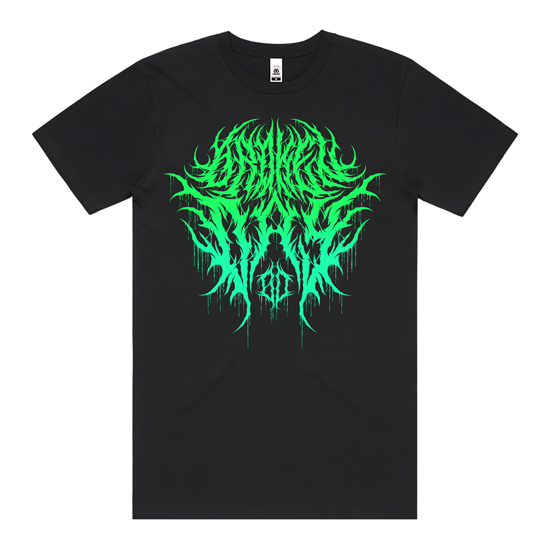 'ELECTRIC GREEN' LOGO TEE