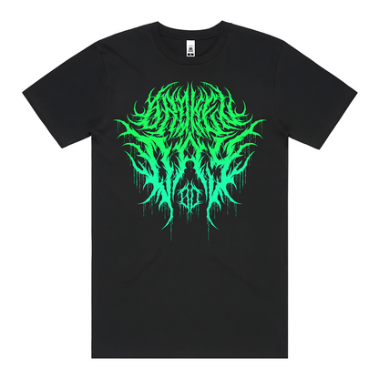'ELECTRIC GREEN' LOGO TEE
