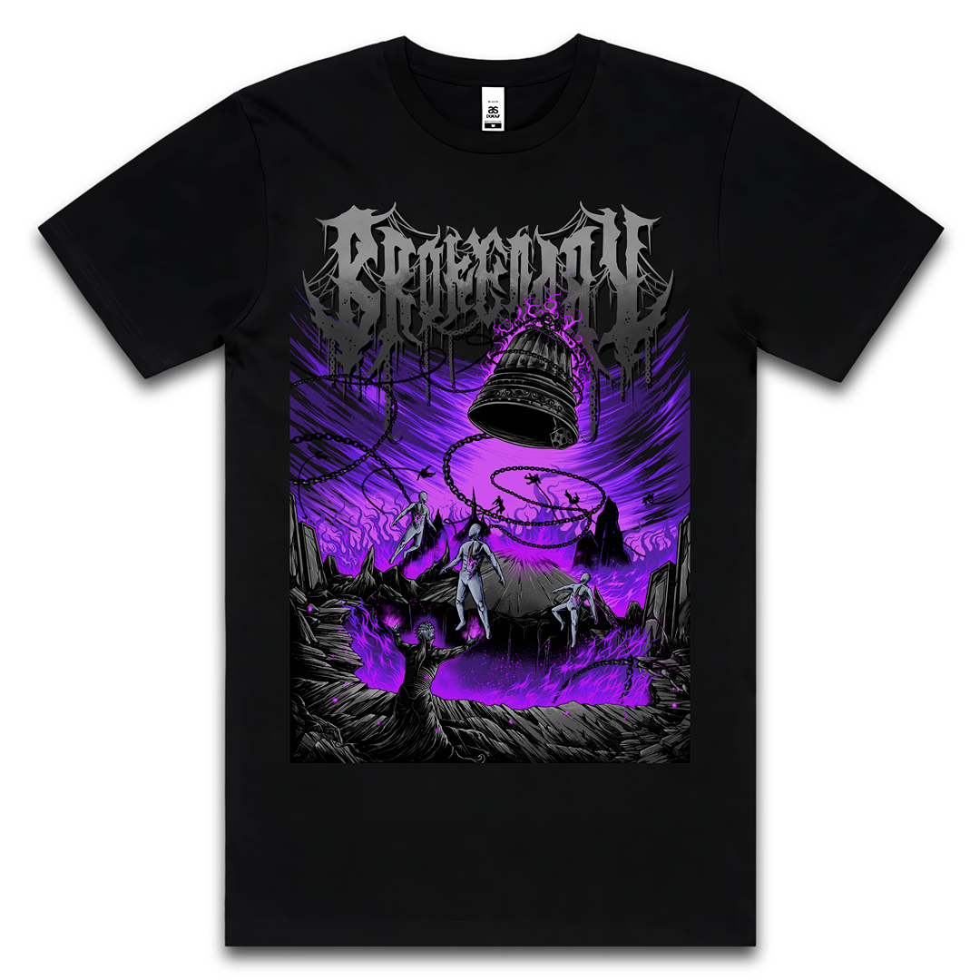 'FOR WHOM THE HELL TOLLS' METALLICA X HELLRAISER TEE