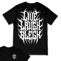 'LIVE.LAUGH.BLEGH' TEE