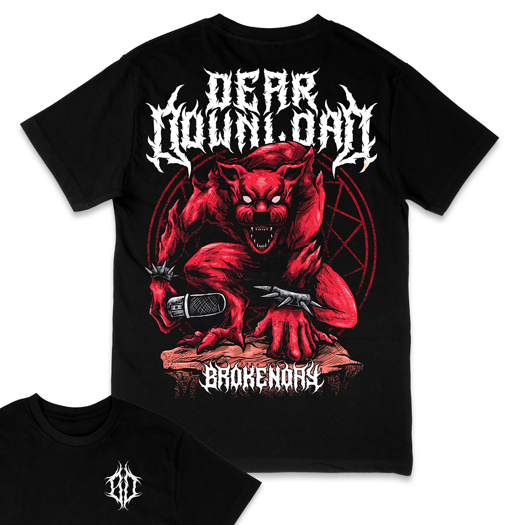 2026 DEAR DOWNLOAD X BROKEN DAY COLLAB TEE