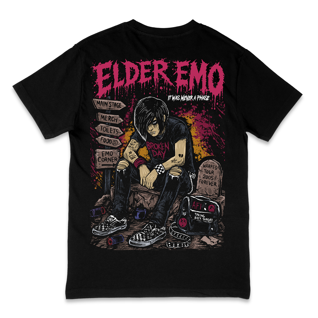 'ELDER EMO' TEE
